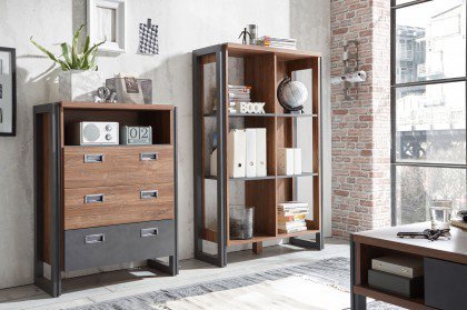 Detroit von Kollektion Letz - Kommode 9OOMDE53 in Stirling Oak