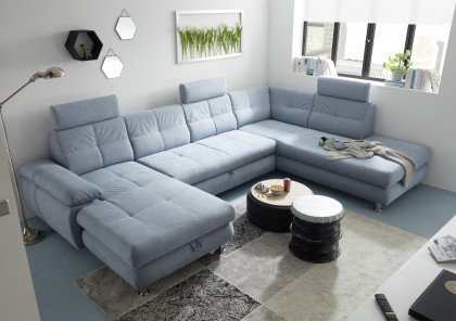 Alba von ED-Lifestyle - Wohnlandschaft rechts aqua