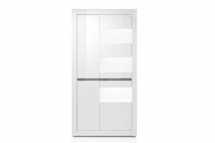 Carat von Kollektion Letz - Vitrine 7W i2 CA 24 weiß Hochglanz