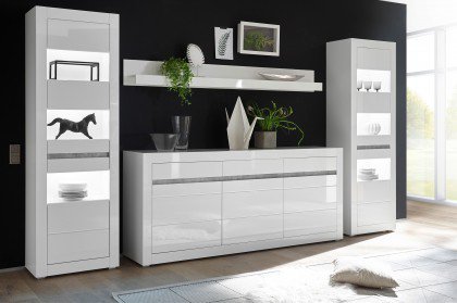 Carat von Kollektion Letz - Sideboard 7W i2 CA 51 weiß