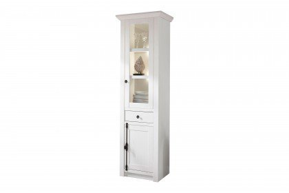 Westerland von Kollektion Letz - Vitrine 6P PX 20 23 Pinie weiß