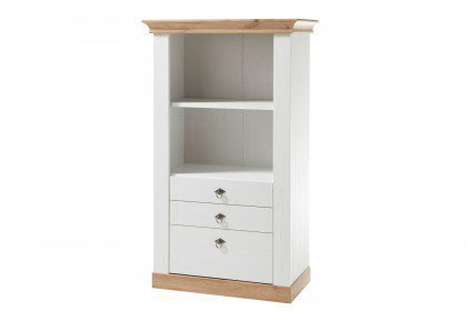 Landhaus von Kollektion Letz - Regal 8P PC LH 12 in weißer Pinie