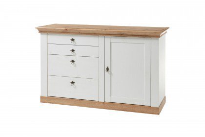 Landhaus von Kollektion Letz - Sideboard 8P PC LH 52 in Pinie weiß