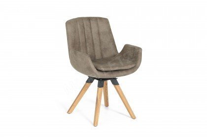 Cascais von Kollektion Letz - Schalensessel mit Drehfunktion