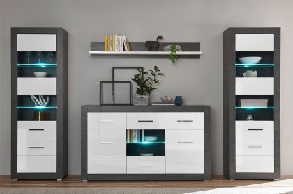 Etero von Kollektion Letz - Sideboard 88i8EO51 in Weiß Hochglanz
