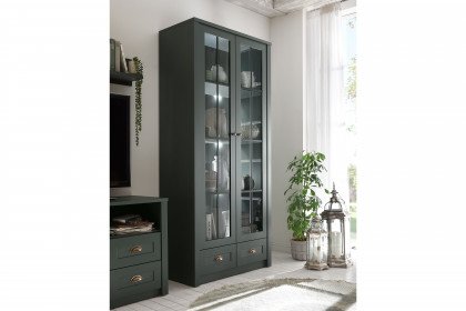 Ascot von Kollektion Letz - Vitrine 9N NX AS 24 in Grün