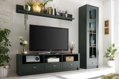 Ascot von Kollektion Letz - Wohnwand 9N NX A1 grün