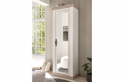 Florenz von Kollektion Letz - Garderobenschrank mit Spiegeltür