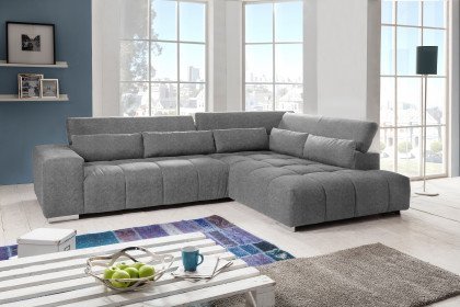Orion-LE16 von COTTA - Ecksofa Variante rechts stone