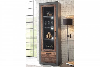 Brooklyn von Kollektion Letz - Vitrine 9MDMBR23 in Old Mix