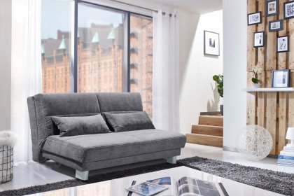 Gina von Sofa-Team - Schlafsofa 160 ash