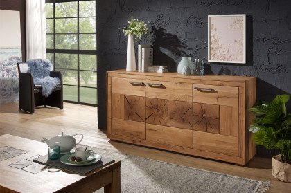 WZ-0315 von GK Möbelvertrieb - Sideboard I Wildeiche geölt