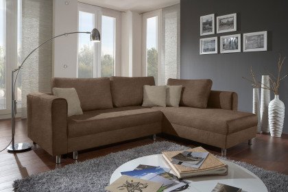 Modell 153 von Sofa-Team - Polsterecke Variante rechts brown