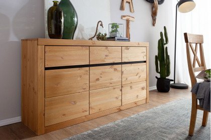 WZ-0059 von GK Möbelvertrieb - Sideboard I Kiefer eichenfarbig