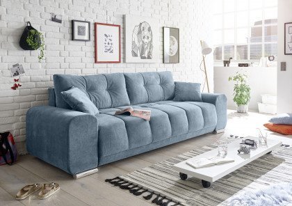 Paco von ED-Lifestyle - Schlafsofa denim