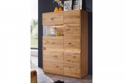 WZ-0303 von GK Möbelvertrieb - Highboard II-L Wildeiche