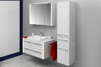 Bad 116 von LEONARDO living - Badezimmer Glas/ Marmor