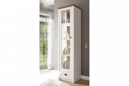Provence von Kollektion Letz - Vitrine 9PPEPE23 in Weiß