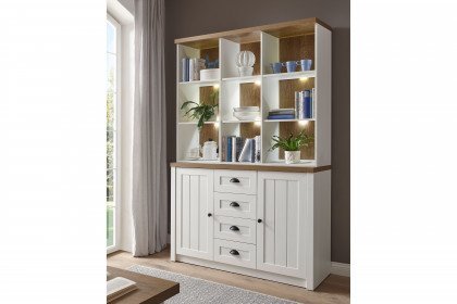 Provence von Kollektion Letz - Sideboard mit Regalaufsatz 9PPEB6