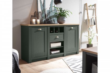 Cambridge von Kollektion Letz - Sideboard 9GGCBE51 in Grün