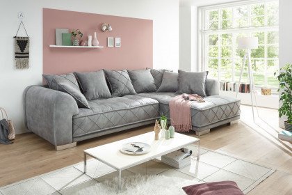 Santana von ED-Lifestyle - Ecksofa rechts grey