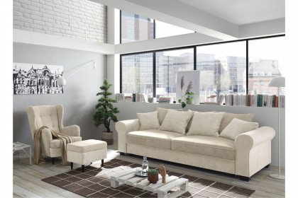 Aurelia-LE20 von ED-Lifestyle - Sofa creme