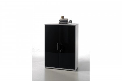 Office Lux aus der Kollektion Letz - Bürokommode graphit - abschließbar