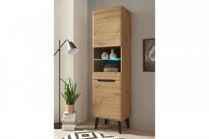 Torge von Kollektion Letz - Vitrine A33ZNO23 in Artisan Eiche