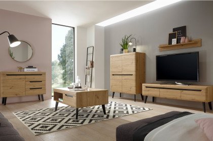 Torge von Kollektion Letz - Wohnwand A3 3Z N7 in Artisan Eiche