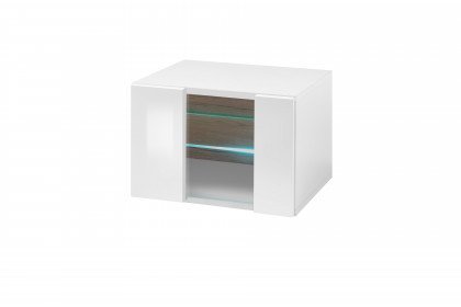 Cayman-living von Kollektion Letz - Vitrine AW i2 CY 25 in Weiß