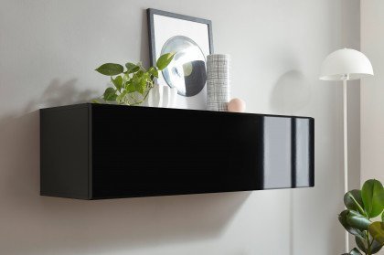 Cayman-living von Kollektion Letz - Hängeschrank AZ H2 CY 40 in Schwarz