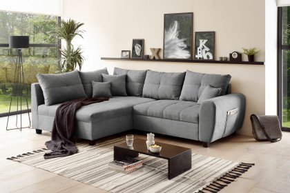 Lea-LE20 von ED-Lifestyle - Ecksofa links dark grey