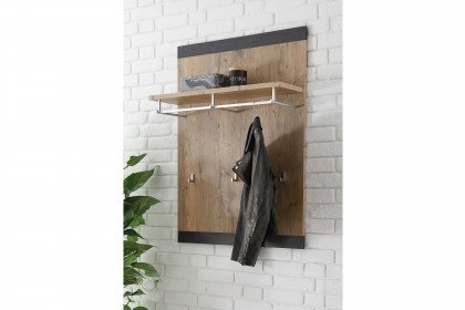 Brügge von Kollektion Letz - Garderobenpaneel Kastanie & Fresco