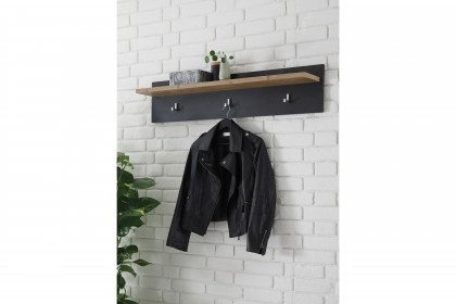 Brügge von Kollektion Letz - Garderobenpaneel Kastanie/ Fresco