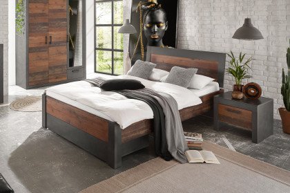 Brooklyn von Kollektion Letz - Bett in Old Mix/ Matera