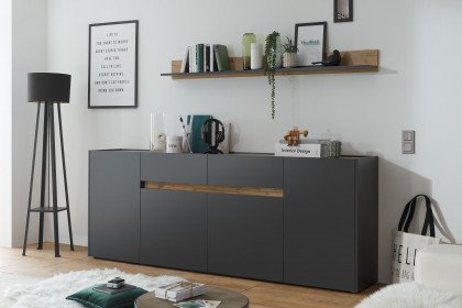 City-living von Kollektion Letz - Sideboard AA AC Ci 52 in Anthrazit