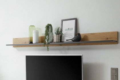 City-living von Kollektion Letz - Wandboard AC CA Ci 71 Wotan Eiche/ anthrazit