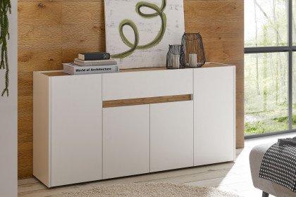 City-living von Kollektion Letz - Sideboard AW WC Ci 51 in Weiß