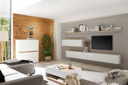 City-living von Kollektion Letz - Wohnwand AW WC 12 in Weiß