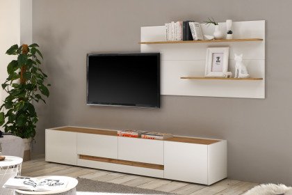 City-living von Kollektion Letz - Wohnwand AW WC 15 in Weiß
