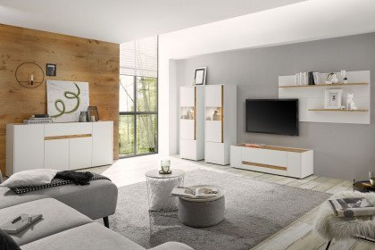 City-living von Kollektion Letz - Wohnwand AW WC 18 in Weiß