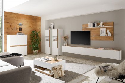 City-living von Kollektion Letz - Wohnwand AW WC 22 in Weiß