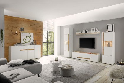 City-living von Kollektion Letz - Wohnwand AW WC 19 in Weiß