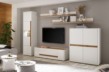 City-living von Kollektion Letz - Wohnwand AW WC 20 in Weiß