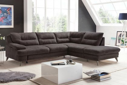 Bologna von COTTA - Sofagarnitur rechts mud