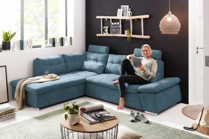 Nalo-LE19 von ED-Lifestyle - Eckcouch Ausführung links denim