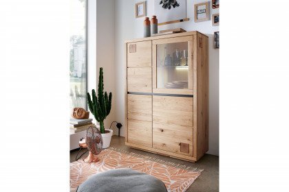 WZ-0159 von GK Möbelvertrieb - Highboard I aus Wildeiche