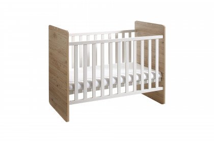 Hilja aus der Kollektion Letz - Babybett mit Umbauseiten für Jugendbett