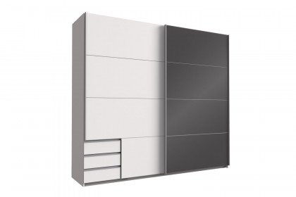 Valencia von Wimex - Kleiderschrank mit 3 Schubladen