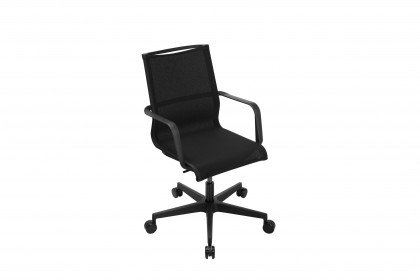 Zitwell 40 aus der Kollektion Letz - Drehstuhl mit ergonomisch bespanntem Netzbezug